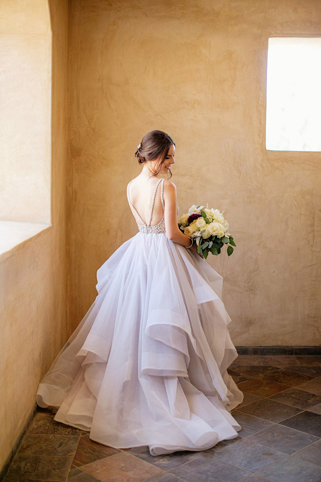 Hayley Paige Lilac Dress / Serra Plaza Wedding