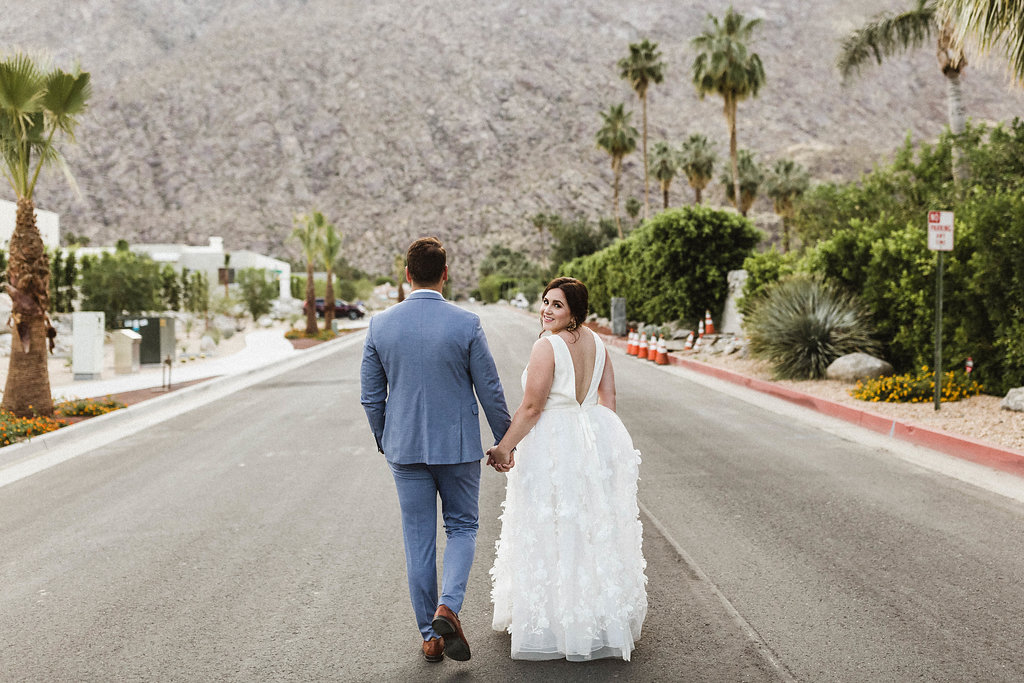 Modern Avalon Palm Springs Wedding