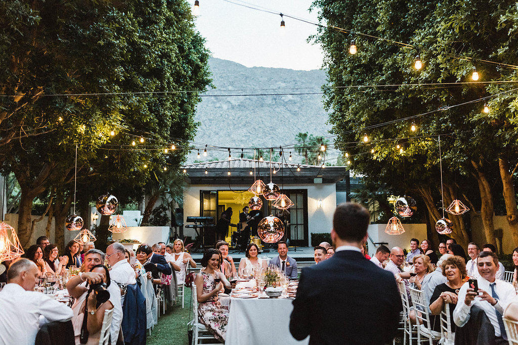 Modern Avalon Palm Springs Wedding