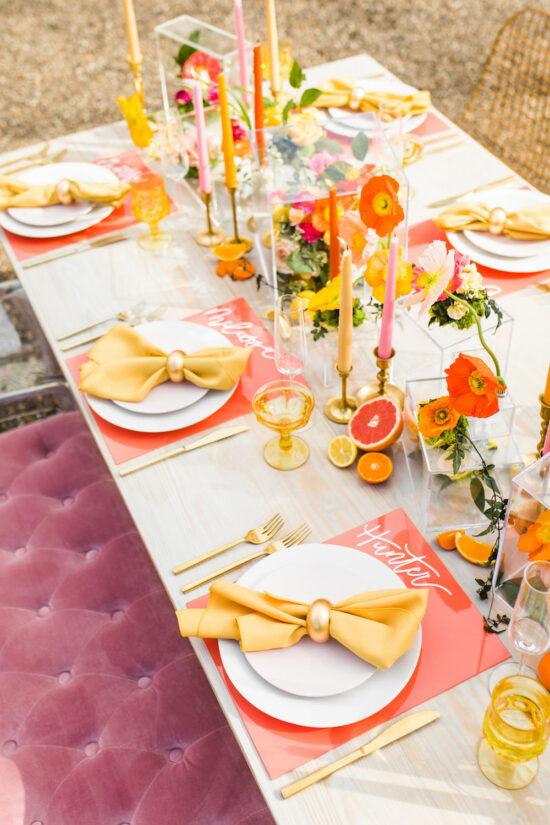 My Main Squeeze Citrus Inspiration - Lucky Day Events Co. Wedding Planning