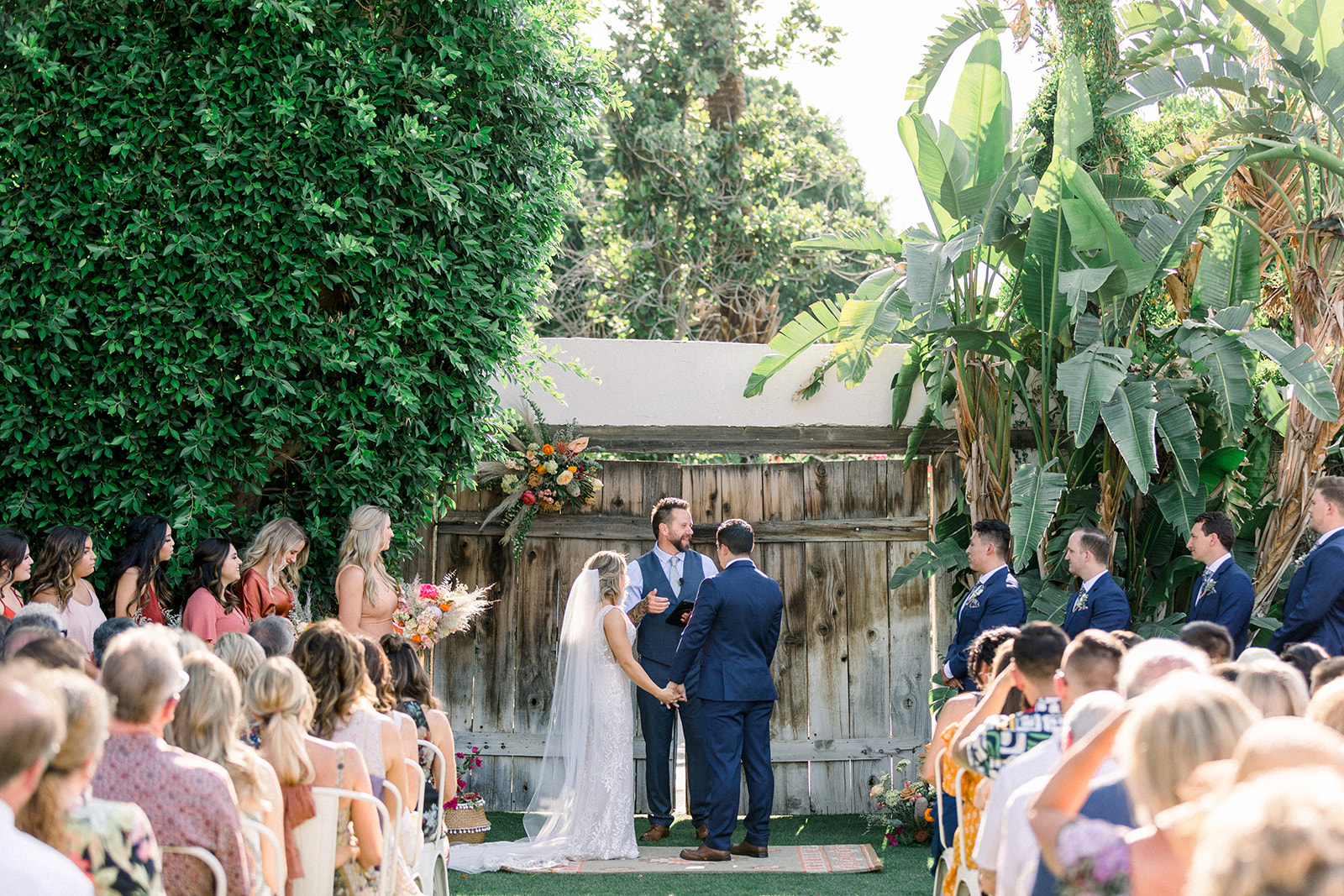 Bright bohemian wedding at Cree Estate by Lucky Day Events Co.